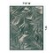 World Rug Gallery Contemporary Palm Leaf Textured Flat Weave Indoor/Outdoor Area Rug 7'10" x 10' Green 118GREEN8X10 - alternate 2